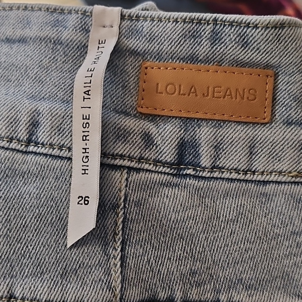 Lola Jeans The Colette-CM High Rise Wide Leg - Picture 6 of 6